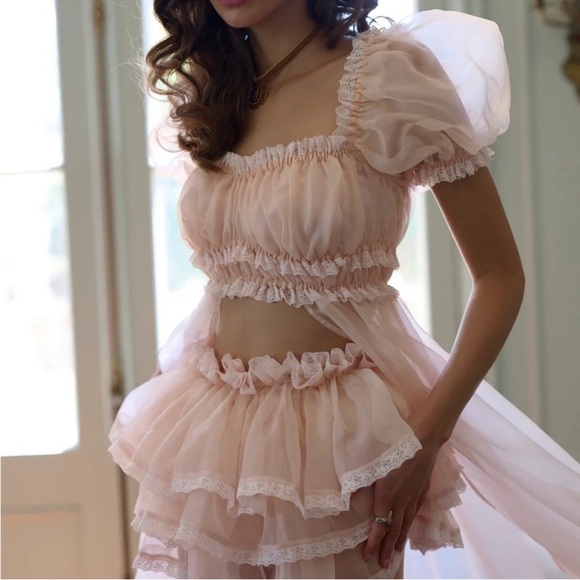 Selkie Dresses & Skirts - Selkie The Evening Sand Boudoir Dress in Evening Sand